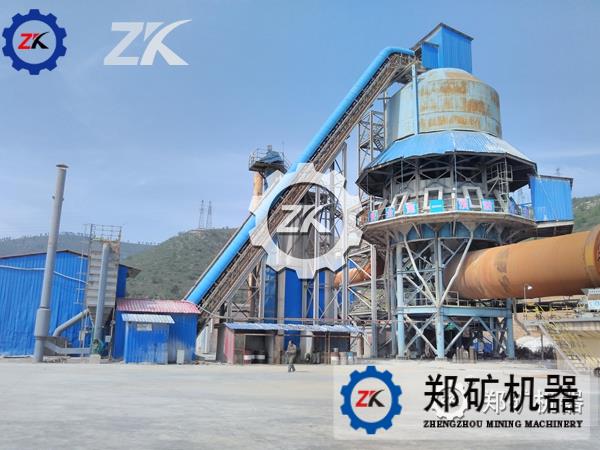 石灰线上料筛分系统