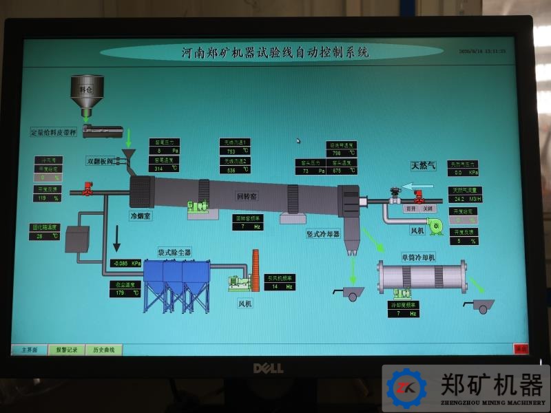 郑矿机器试验线自动控制系统 郑矿机器试验线自动控制系统